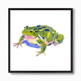 American Bullfrog 01 Art Print