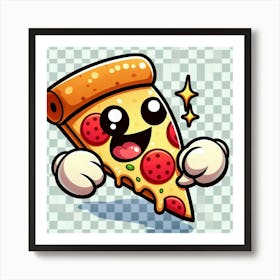 Pizza Slice Png Art Print