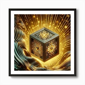 Magic Cube Art Print