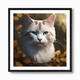 RARE PALLASAS CAT Art Print