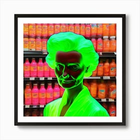 Grocery Shop With Madam Marie #5 Art Print