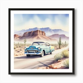 Car Art 66 Art Print