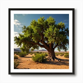 Namibia Tree Art Print