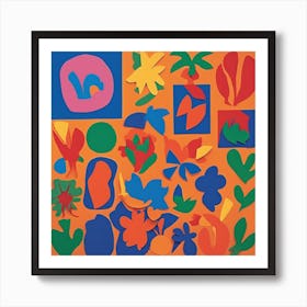 502613 Colorful Cutouts Matisse Was Renowned For His Use Xl 1024 V1 0 Art Print