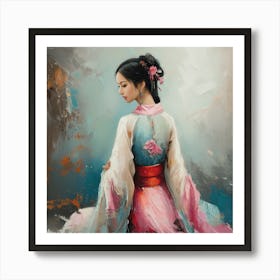 Chinese Woman 1 Art Print