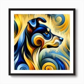 Dog Breed 09 Art Print