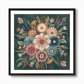 Floral Bouquet Art Print