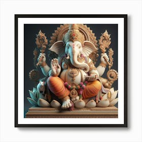 Ganesha 2 Art Print