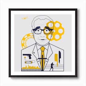 Scorsese Directors Cut Square Art Print