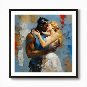 Dance, Kiss, and More? Art Print