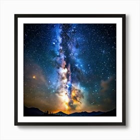 Milky Way Art Print