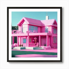 Barbie Dream House (191) Art Print