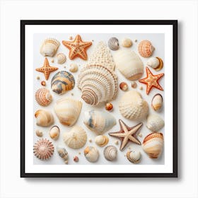 Sea Shells Art Print