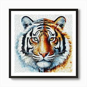 Tiger ( Wealth and Power) Art Print