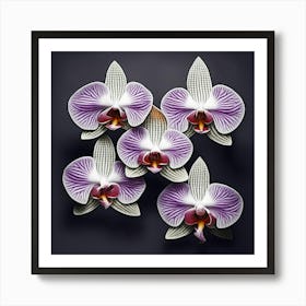 Orchids 1 Art Print