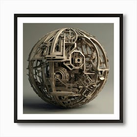 Star Wars Death Sphere Art Print