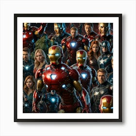 Avengers 1 Art Print