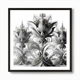 Floral Arrangement Art Print