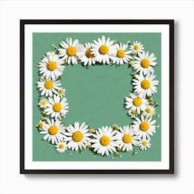 Daisy Frame 1 Art Print