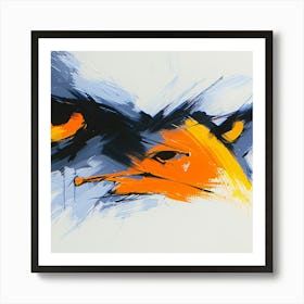 Eagle Bald USA Eyes Art Print