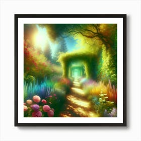 Fairy Garden Art Print