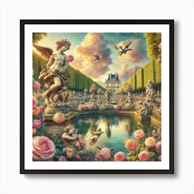 Rose Garden Art Print