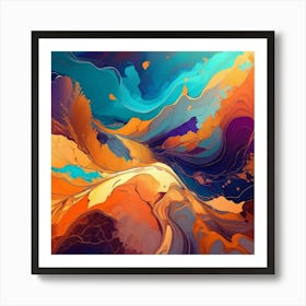 Abstract Painting 29 Art Print