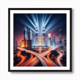 Kuala Lumpur Cityscape Affiche