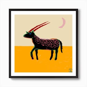 Capricorn Square Art Print