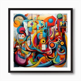 Abstract Painting 56 Art Print