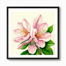 Cherry Blossoms Art Print