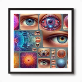 Eye Of The Future Art Print