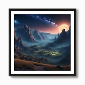 Alien Horizons Art Print