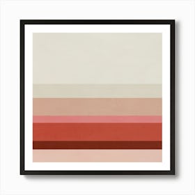 Minimalist Sunrise - Rv01 Art Print