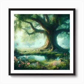 Fairytale Forest 2 Art Print