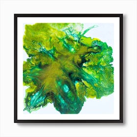 Green leaf 4 Art Print