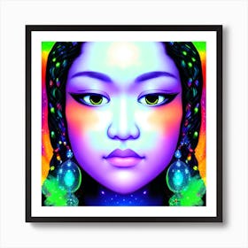 Asian Woman 3 Art Print