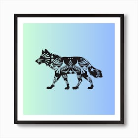 Wolf Art Art Print