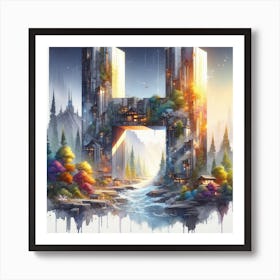 Letter H 2 Art Print