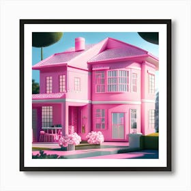 Barbie Dream House (760) Art Print