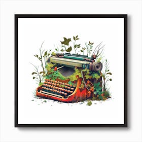 Abandoned retro object 10 Art Print