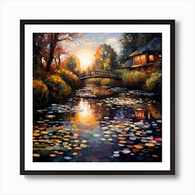 Tranquil Riverside Art Print