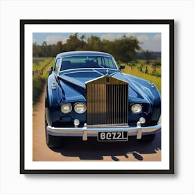 Rolls Royce Car Art Print