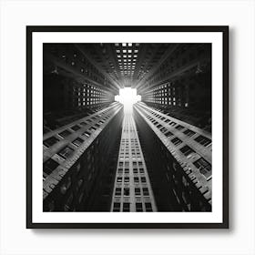 Cross In The Sky Art Print