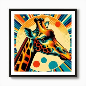 Giraffe 10 Art Print