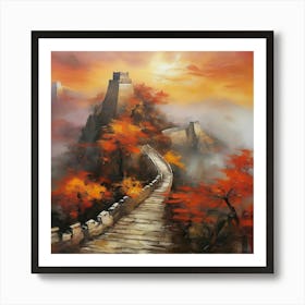 Great Wall of China 2 Art Print