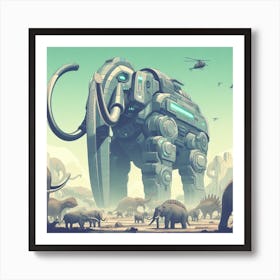 Elephant Kingdom Art Print