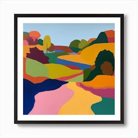 Abstract Park Collection Richmond Park London 3 Art Print