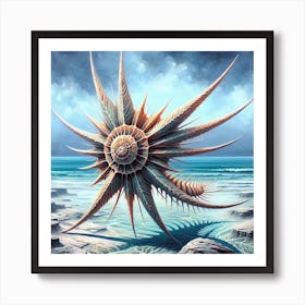 Spherical Starfish Art Print
