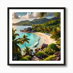 St Lucia Art Print